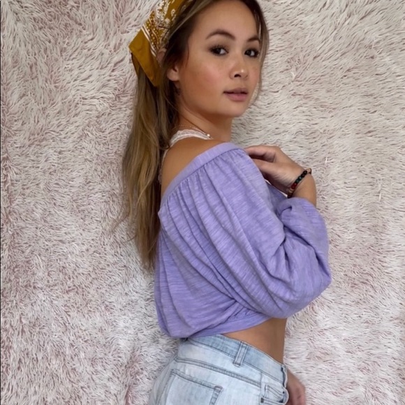 Free People Balloon Crop Top - Picture 4 of 6